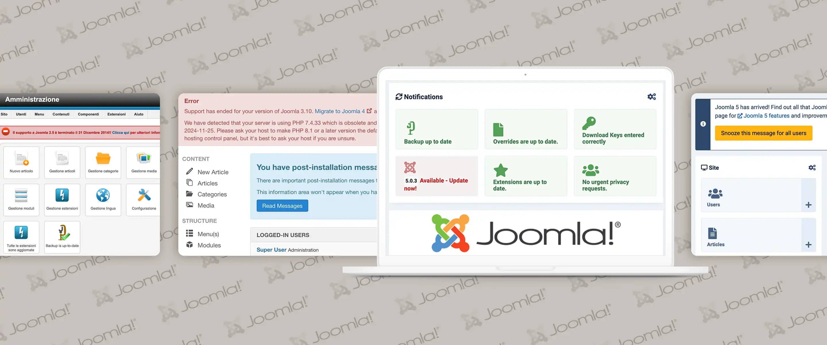 Migrazione di Joomla!