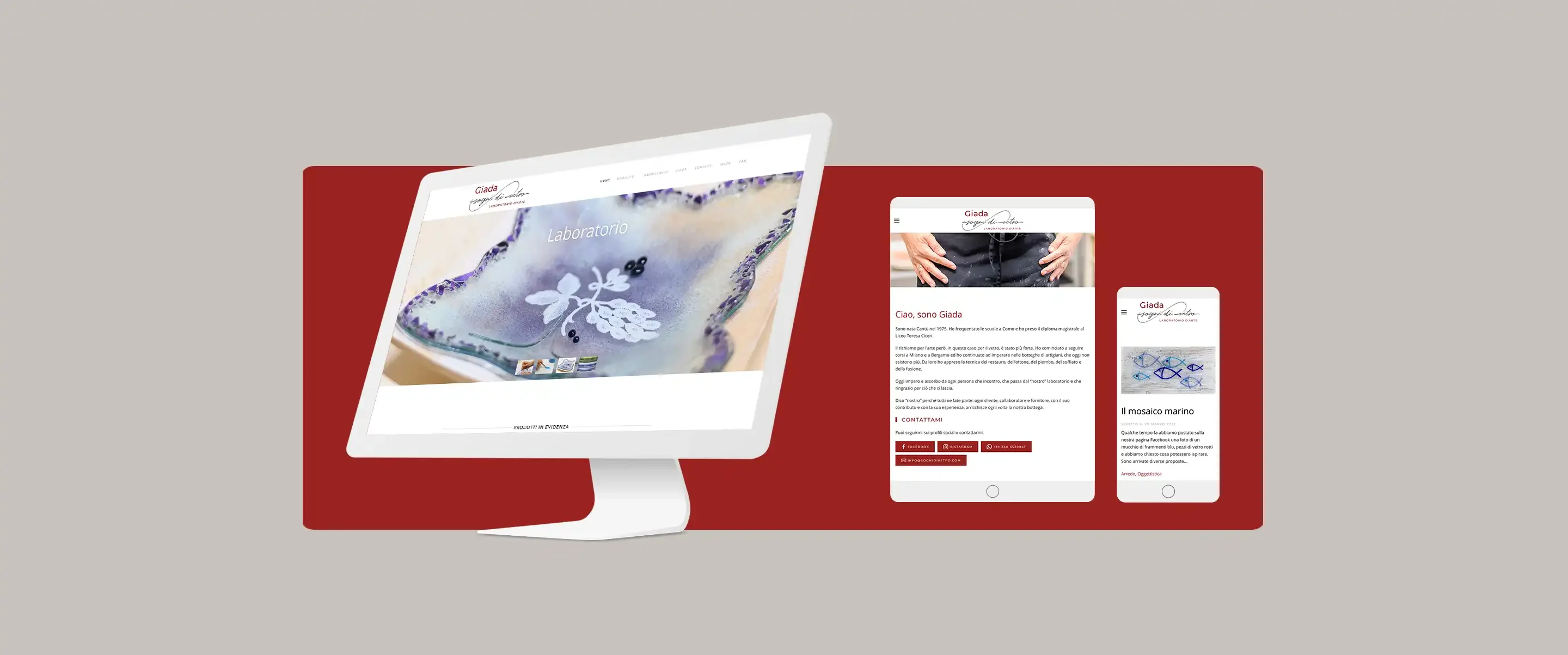 Sito web sognidivetro.com